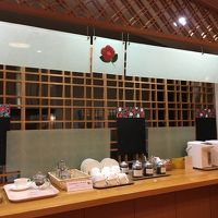 ウェルカムティーコーナー