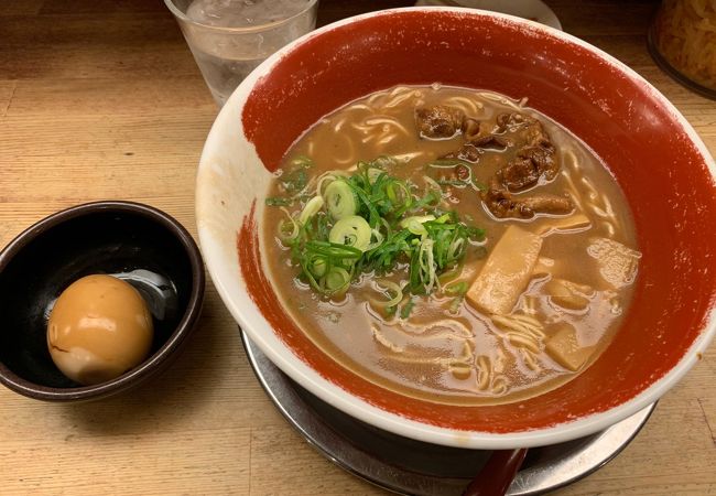 岡山駅近くの徳島ラーメン