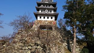 見晴らしがいい洲本城