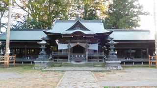 諏訪湖近く、高島公園の中にあります。