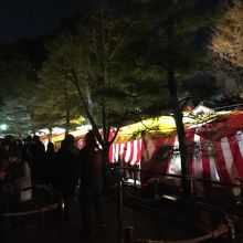 露店も楽しいです