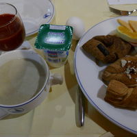 朝食、種類多い