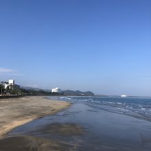 12月の青島海水浴場