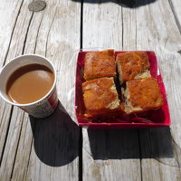 ブラウニーと共に頂きました