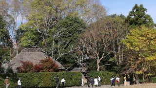 松尾芭蕉の弟子の別荘。とても雰囲気の良い草庵です