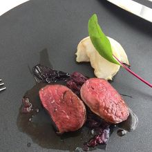 メインの蝦夷鹿