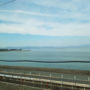 静岡県西部の大きな汽水湖