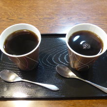 モーニングコーヒーはセルフで200円
