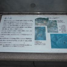 石見銀山の周辺の案内板