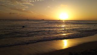 夕陽が綺麗でした