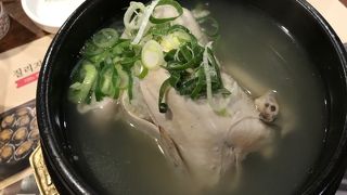 あっさりした参鶏湯
