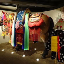 １階の展示物です。