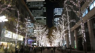 洗練されたビジネス街