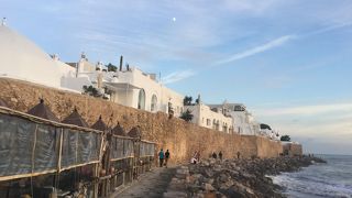 カスバは海岸沿いにあり素晴らしい景色でした