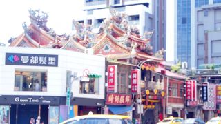 艋舺公園の傍にある古の武人を神として祀ったお宮