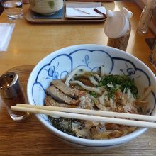 じゃこ天うどん。６２０円。