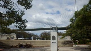 海抜4.53M、二等三角点が設置された公式地図記載の山がある公園