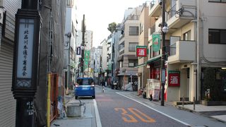 個人商店が多い商店街