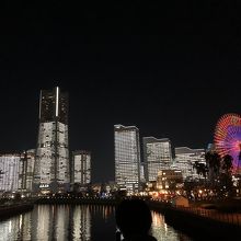 みなとみらいがよく見えます