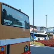 山陽電車と西日本旅客鉄道の駅が隣接