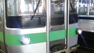 2018年９月18日の札幌16時50分発快速エアポート166号新千歳空港行きの様子