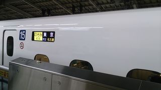 2018年９月２日の京都19時02分発のぞみ404号東京行きの様子