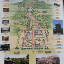 境内案内図