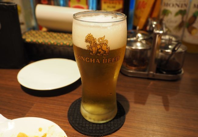 生シンハービール