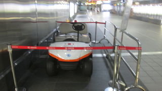 カートが置かれていました