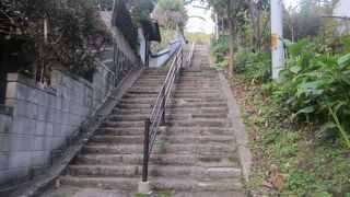 階段登りが大変！