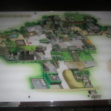 境内案内図の様子