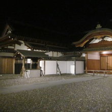 復元されている奉行所の様子