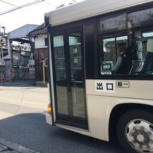 割と時間通りの運行