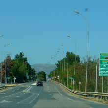 高速入口には料金表