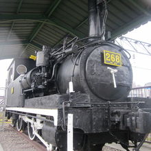 間近で眺めたSLの様子