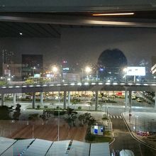 ラウンジからダナン中心街が見えます。