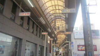 徳山駅直結で便利な商店街・実はここの中に観光案内所もあります