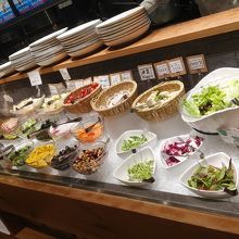 サラダバーの種類です