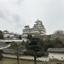 遠巻きの扇の勾配