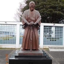 田中正造さんの銅像