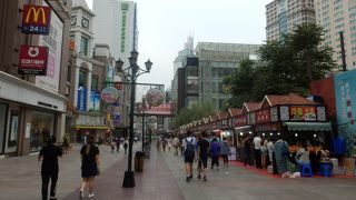 人通りが少なくて寂しかった