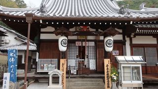 寺巡りの折り返しに