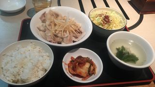 豚温ポン酢ランチ！