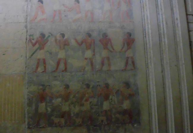 壁画がきれいに見れる