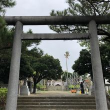 護国神社の鳥居