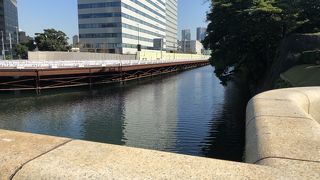 運河のような堀のような