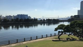 レインボーブリッジが綺麗に見えます