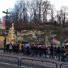 人気なので行列