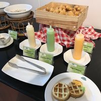ワッフルがおいしかった