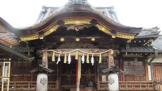 町の人々から敬愛された豊臣秀吉公を祀った神社